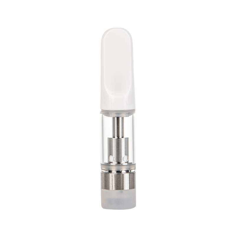 .5g White Ceramic Tip Cartridge Ceramic Core (100/case)
