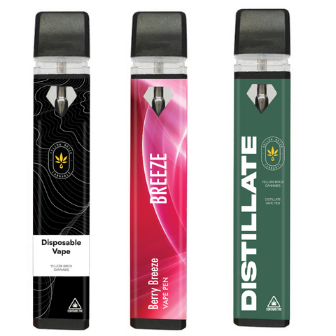Old Reliable 1g Black Disposable Vape (100/case)