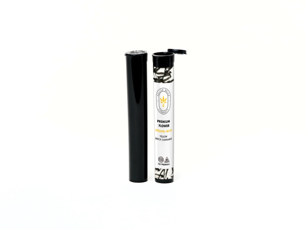 Pre Roll tube + label